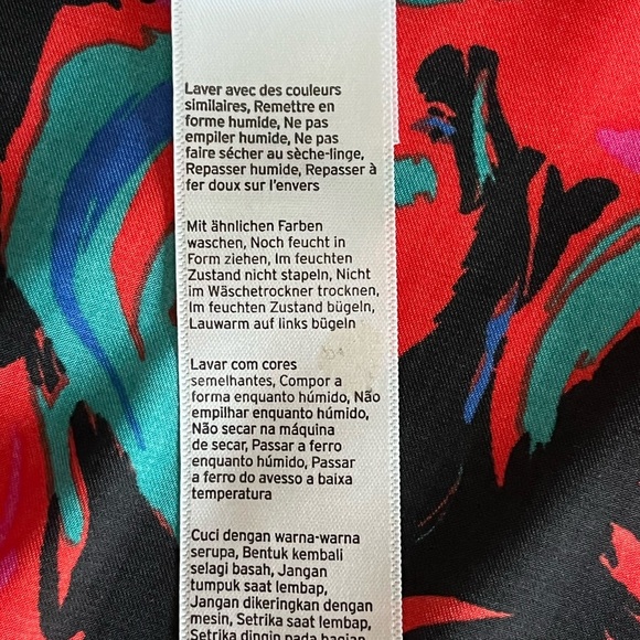 TOPSHOP Floral Vibrant Spaghetti Strap Cocktail on the Bias Maxi Dress sz 8 EUC - Picture 15 of 15